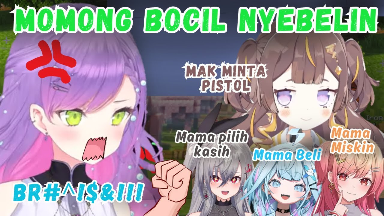 TOWA MAMA Puyeng Momong  Bocil-Bocil HoloJP Yang Susah Diatur【Hololive | Clip】