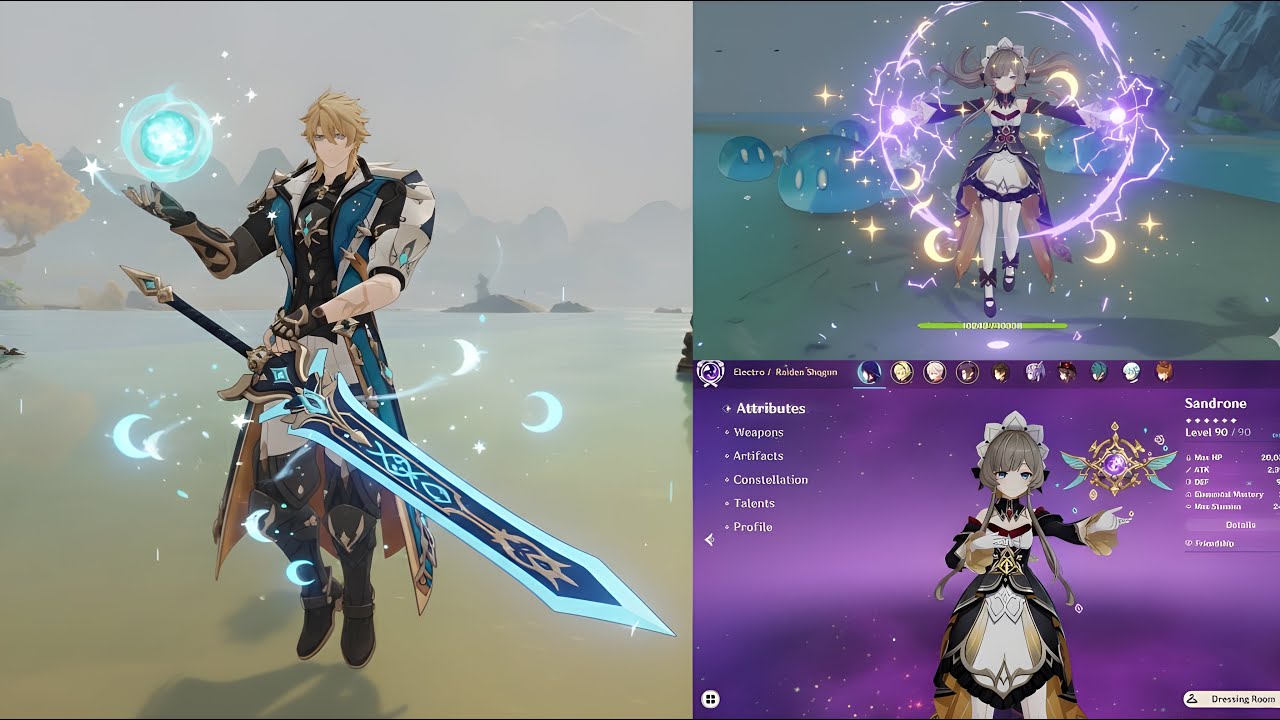 НОВЫЕ КРУПНЫЕ ОБНОВЛЕНИЯ ИГРОВОГО ПРОЦЕССА С ВАРКОЙ И САНДРОНОМ! | GENSHIN IMPACT