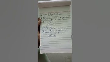 symmetric and skew symmetric matrix