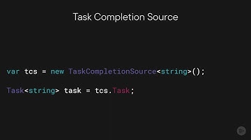 6.3  Using Task Completion Source