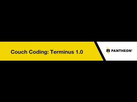Couch Coding: Terminus 1.0
