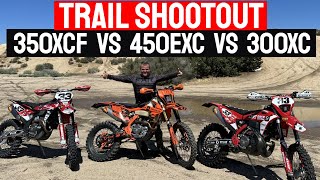 Off-road Shootout! 300 VS. 350 VS. 450