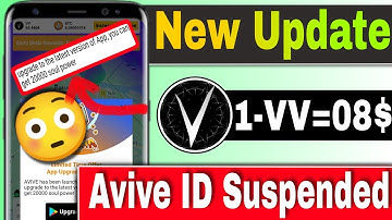 Avive Mining New big update || Avive mining ID Suspended || problem solve how to make money online