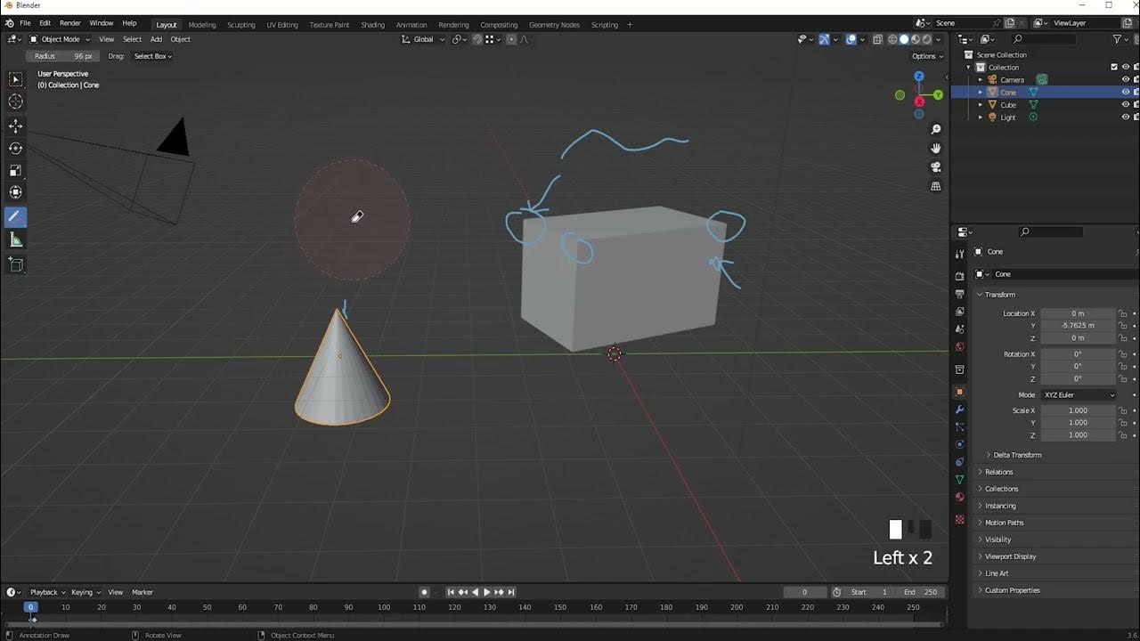 Mastering Transform & Annotate Tools in Blender Annotating Like a Pro