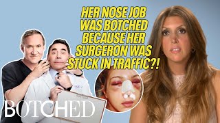 Jessica's Doctor MAJORLY Botched Her Nose While Waiting For The Plastic Surgeon... | Botched | E!