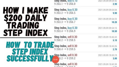 How to make money trading Step index Simple but powerful strategy