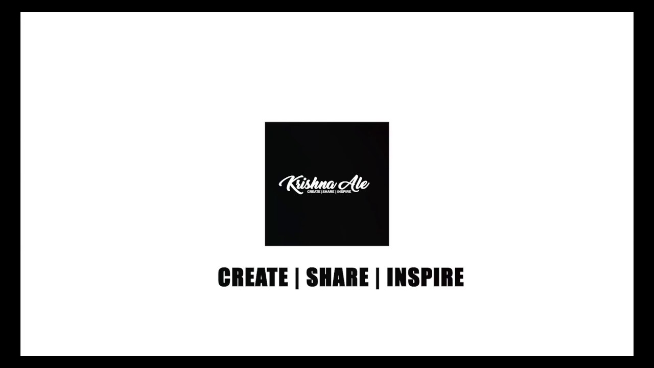 YouTube Channel Intro in 4K | Glitch Effect