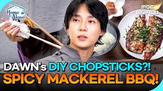 Download lagu [MUKBANG] DAWN’s Outdoor Day with His Dog, DIY Chopsticks & Spicy Mackerel! 🐶🐟 #DAWN #Mackerel
