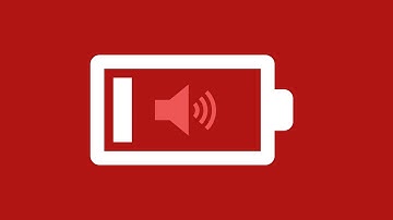 Battery low/Battery empty alert collection (SOUNDS ONLY)