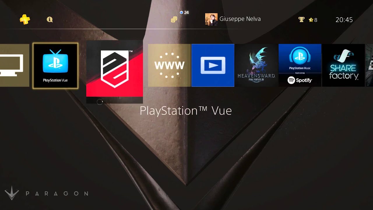 Paragon Free Somewhat Dynamic PS4 Theme