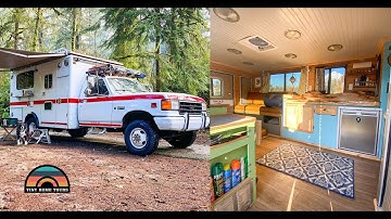 4x4 DIY Ambulance Tiny House - Bug Out Camper For Under $10k