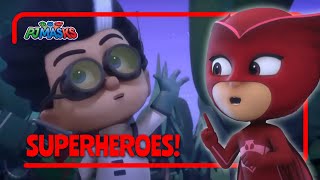 Soaring to Save Christmas Eve! | Superheroes | PJ Masks