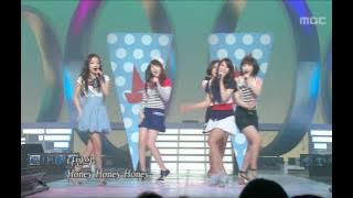 KARA - Honey, 카라 - 허니, Music Core 20090404