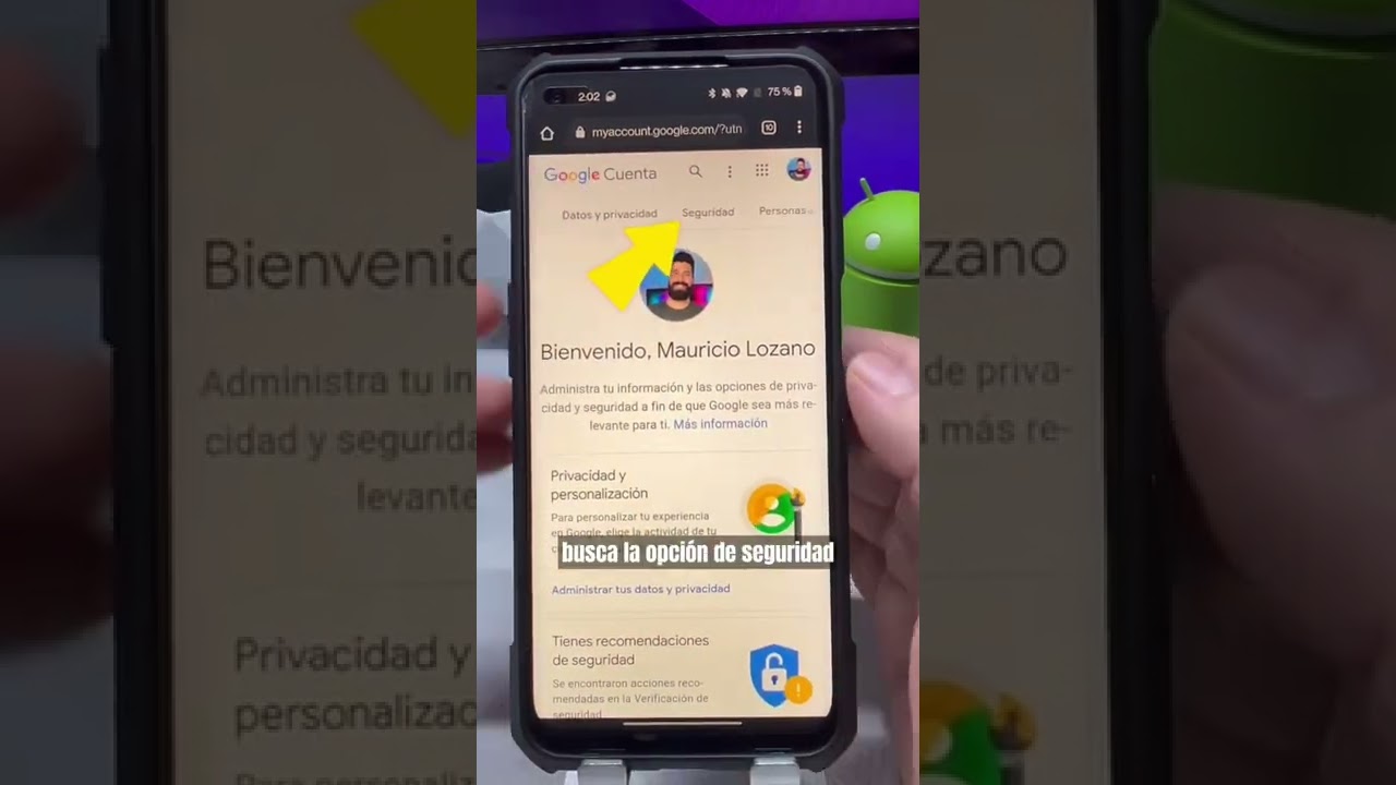 ⁣Cómo cerrar sesiones de Google en otros dispositivos 🔒#seguridad #shorts