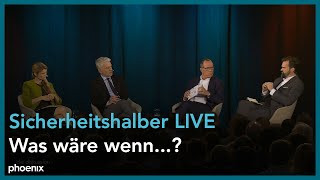 Sicherheitshalber LIVE: Trump, die NATO und europäische Atomwaffen - Wie wehrhaft sind wir?