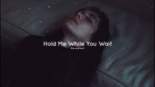 Hold me while you wait (feat. Shalom Margaret) - (slowed and reverb)