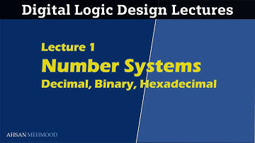 L1 - Number systems | Digital Logic Design | Digital Electronics