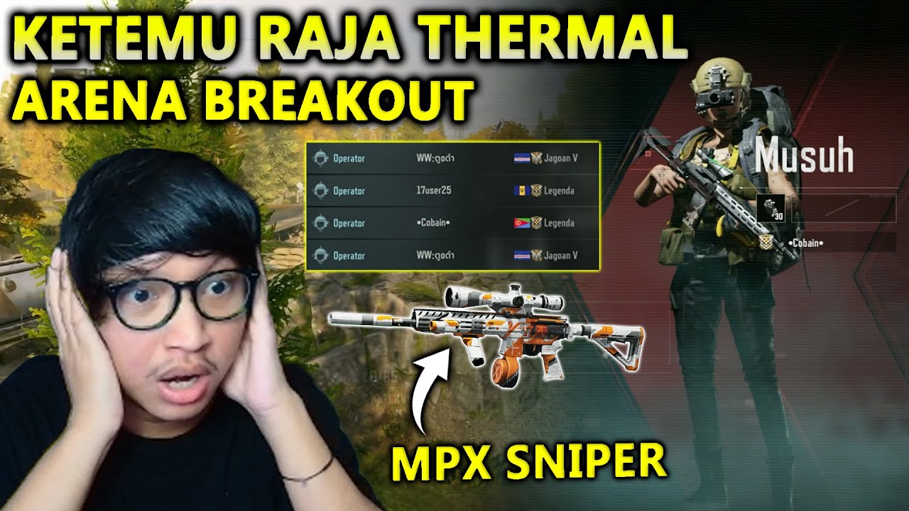 AKHIRNYA KETEMU PRO PLAYER PALING JAGO DI ARENA BREAKOUT ASAL THAILAND YANG SUKA FREESTYLE PAKE T7