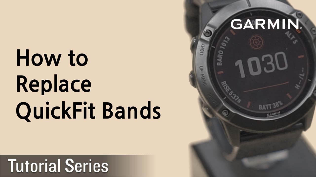Tutorial - How to Replace QuickFit Bands