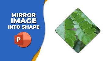 How to mirror an image into a shape in PowerPoint