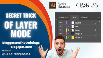 Adobe Illustrator Layer Tool Secrets You NEED to Know! (Class 36)