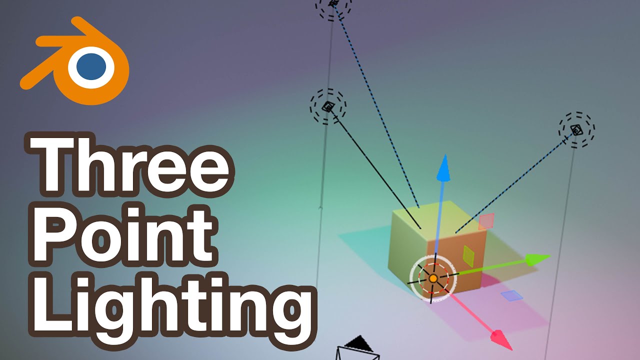 Blender Tri Lighting Add On Three Point Lighting - YouTube
