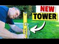 Building the Antenna Mast Foundations