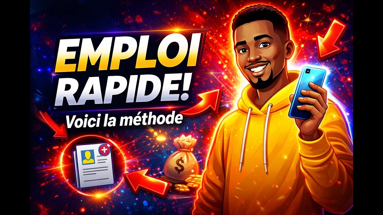 Comment Trouver un Emploi Rapidement en 2026 | Méthode Complète avec ESPACE CV AFRIQUE