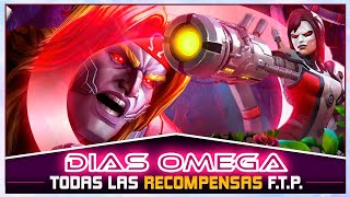 RECOMPENSAS MAXIMAS GRATIS en EVENTO de DIAS OMEGA  | marvel batalla mcoc