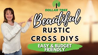 (New) High-End Rustic Cross DIYs You Have To See To Believe #diycraft #newvideo