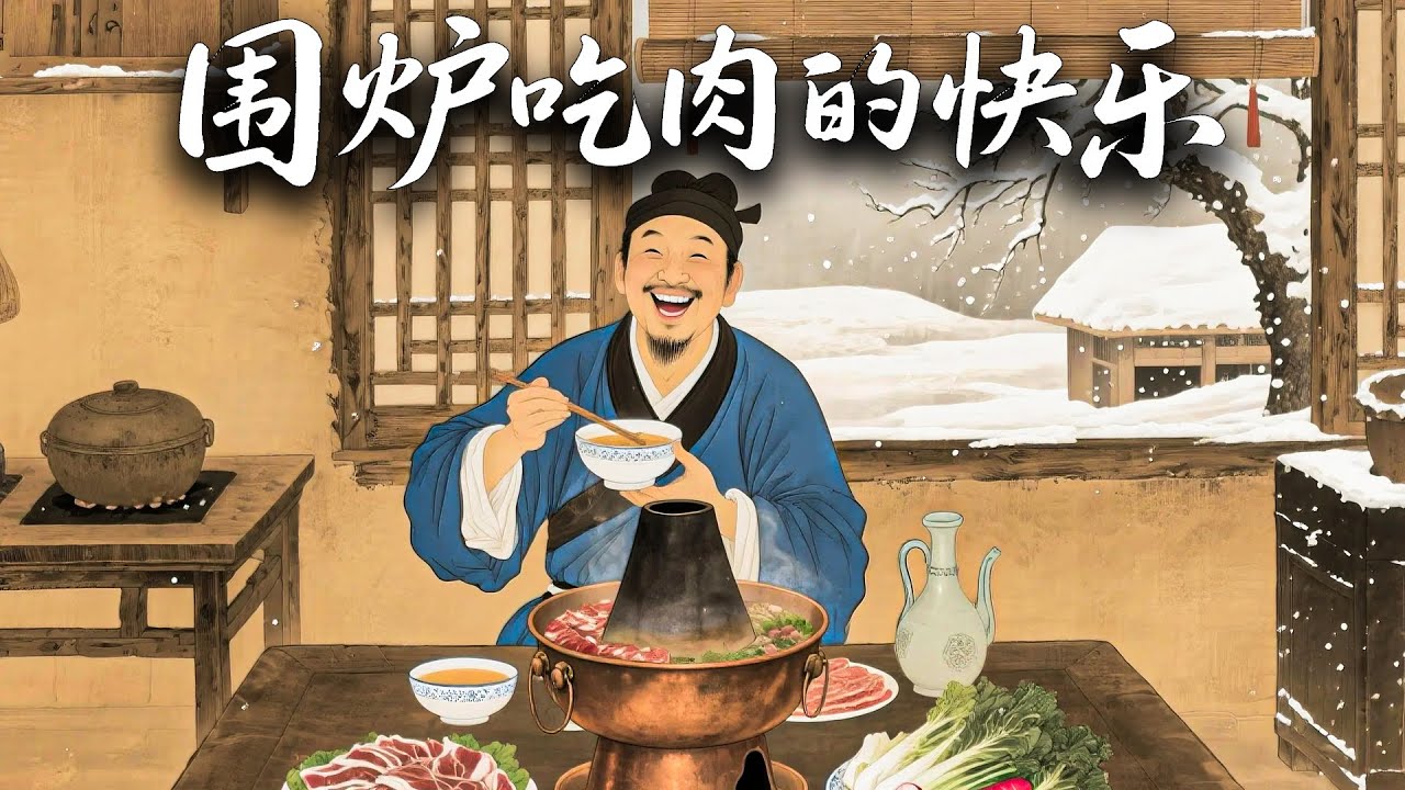 你是南宋深山的守林员，冬至大雪封山，你已囤好粮肉，沉浸式体验大碗喝酒、围炉吃火锅的快乐。｜助眠历史故事