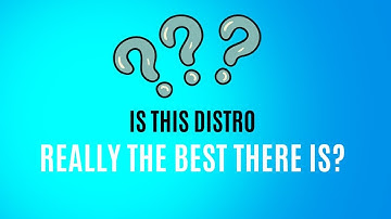 Why is VOID Linux the best distribution?