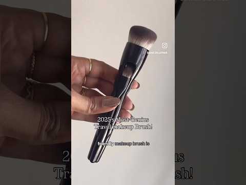 2025s best genius 4-in-1 travel makeup brush that simplifies your routine 🔥#shorts
