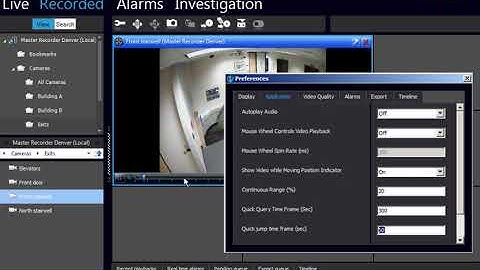 VMS TechTips Use Recorded Playback Controls in VMS Review