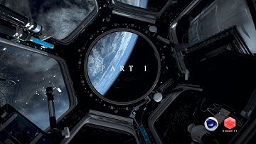 Creating a photoreal space scene   Cinema4D TUTORIAL - PART : 1 (interior)