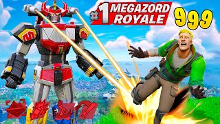 Trolling With MEGAZORD Boss Mythics In Fortnite (God Mode)
