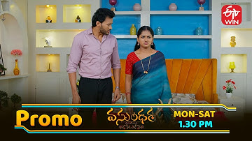 Vasundara Latest Promo | Episode No 142 | 10th November 2025 | ETV Telugu