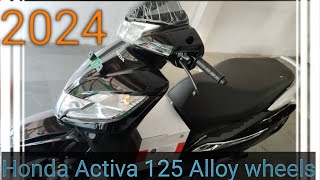 Honda Activa 125 Alloy wheels 2024#honda #activa 125 #activa