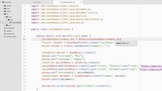 Getting Started with Java and Couchbase