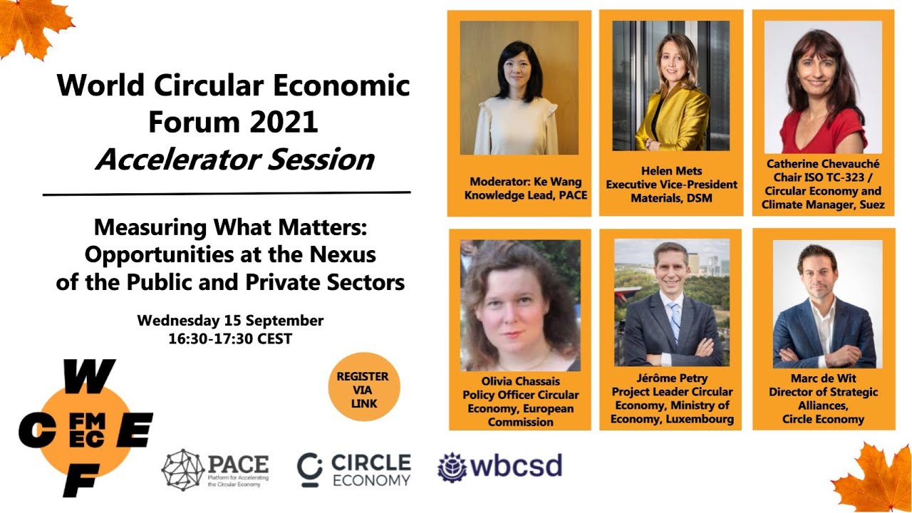 Measuring What Matters: a WCEF2021 Accelerator Session by PACE, WBCSD ...