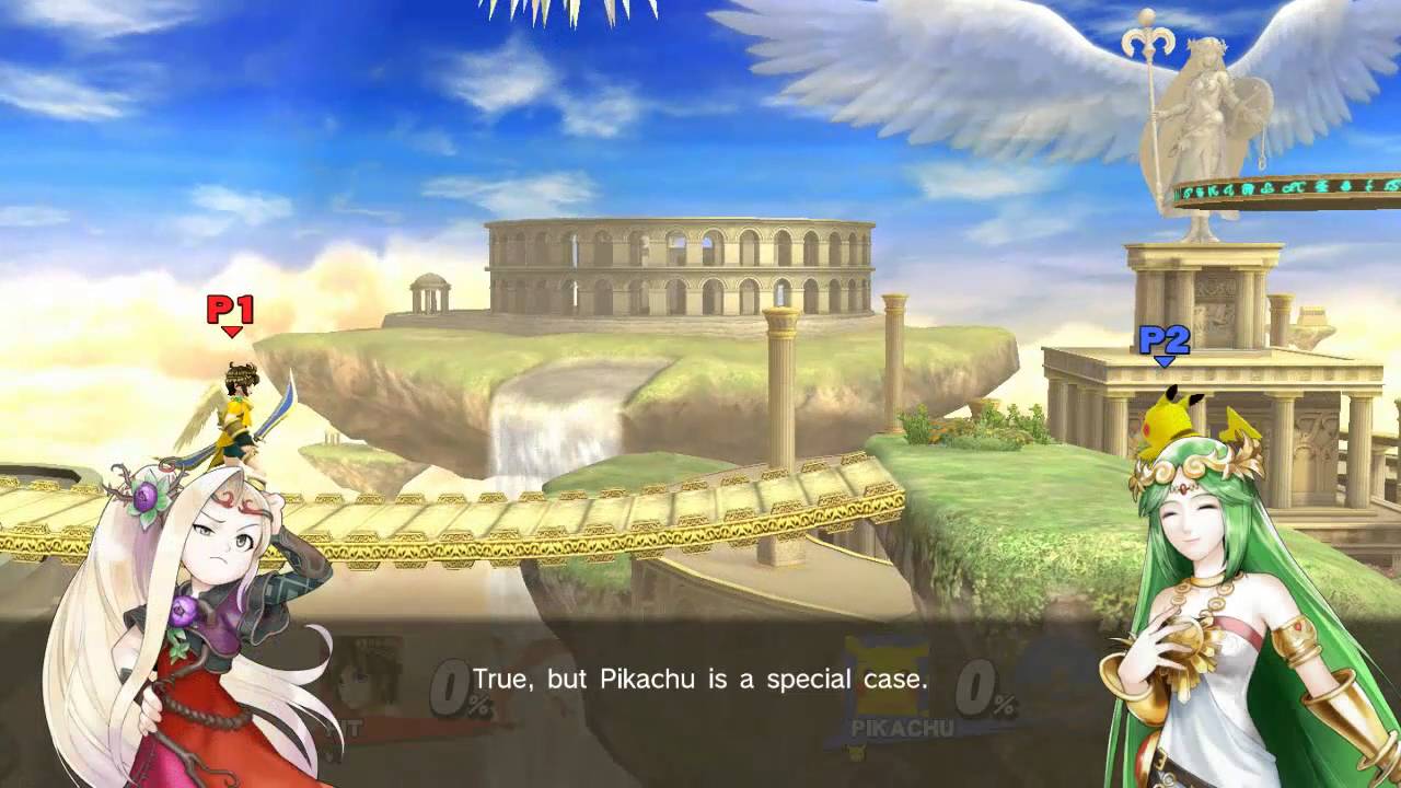 Sm4sh - Pikachu's Palutena Guidance - YouTube