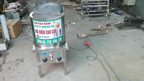 Nồi Đun Nước Sôi Nhúng Gà Vịt Bằng Điện Cao Cấp Có Chế Độ Cài Đặt Nhiệt Độ Chuẩn 70°C