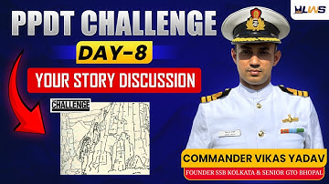 PPDT SSB Challenge🚀 Day-8 | PPDT Pictures With Stories | Best SSB Preparation From Scratch- LWS
