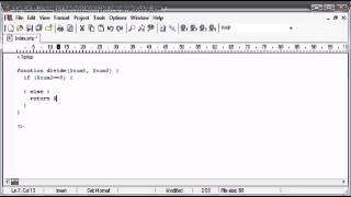 Beginner PHP Tutorial   185   Throwing an Exception