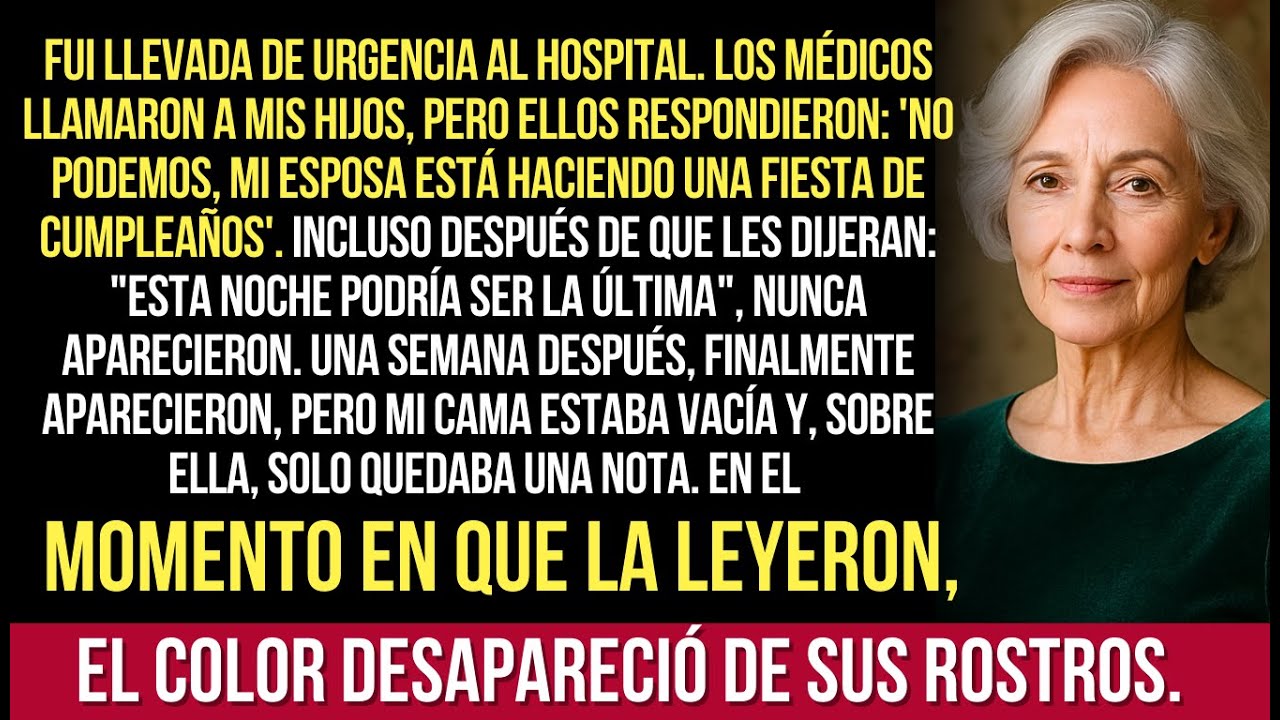 Mis Hijos Eligieron La Fiesta De Mi Nuera En Lugar De Mi Vida — Así Que Los Dejé Atrás