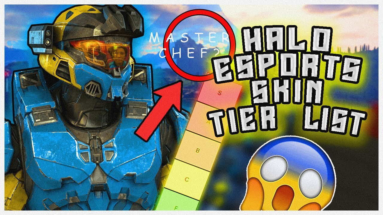 HALO INFINITE ESPORTS SKINS TIER LIST!