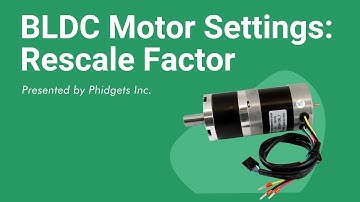 BLDC Motor Settings: Rescale Factor