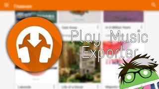PlayMusicExporter | Музыка из PlayMusic в MP3!