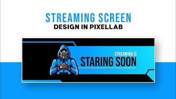 Streaming Screen Design in Pixellab || TutLab Tutorial