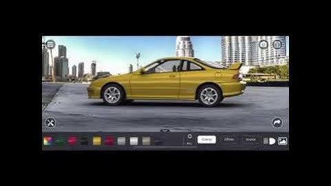 Acura Integra Type R 3D tuning mobile gameplay build, time and mod